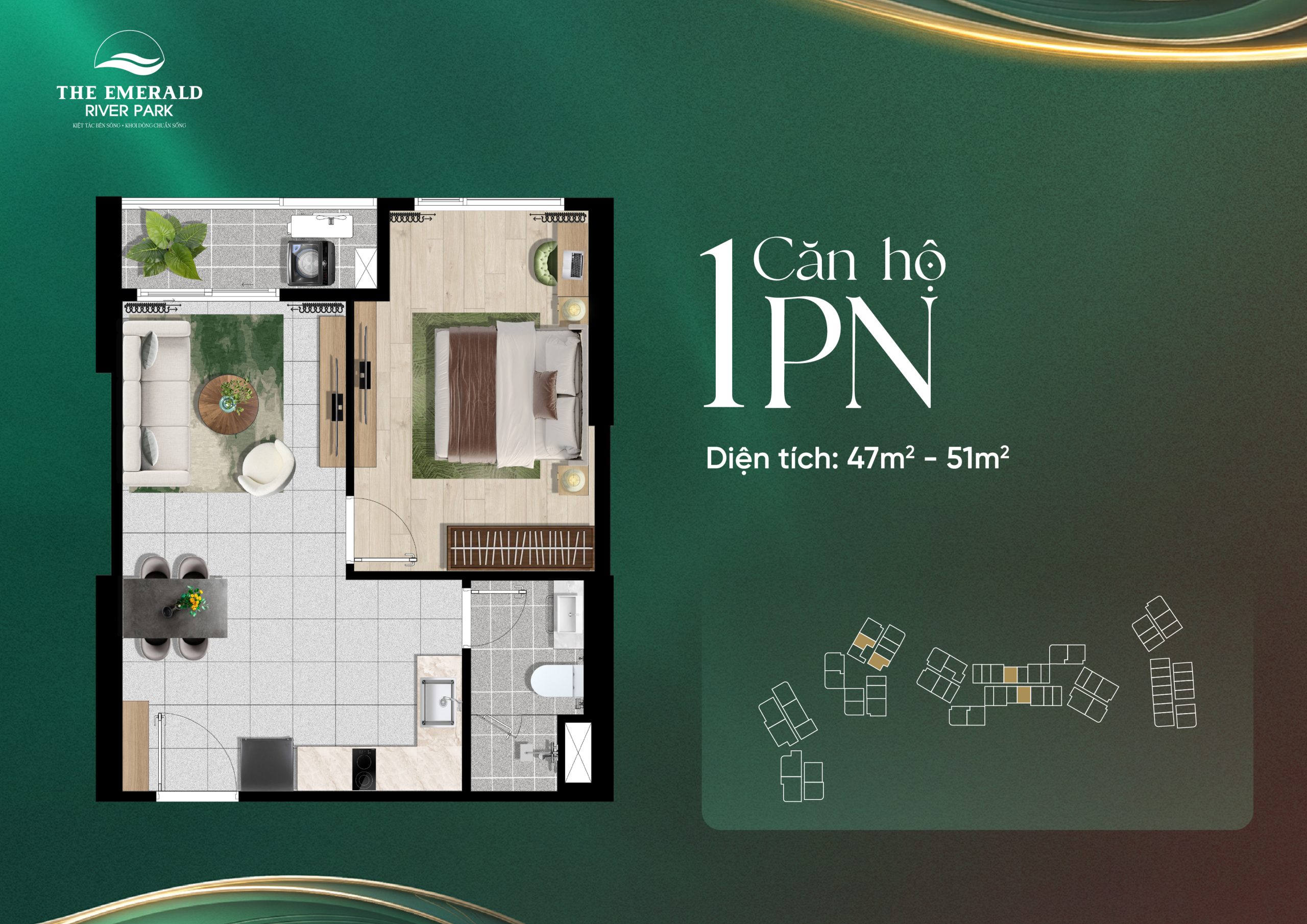 căn hộ 1PN